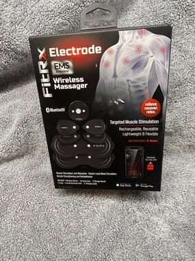 Electrode Wireless EMS Massager - Black